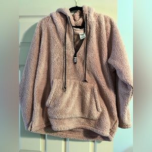 Victoria secret pink teddy pullover